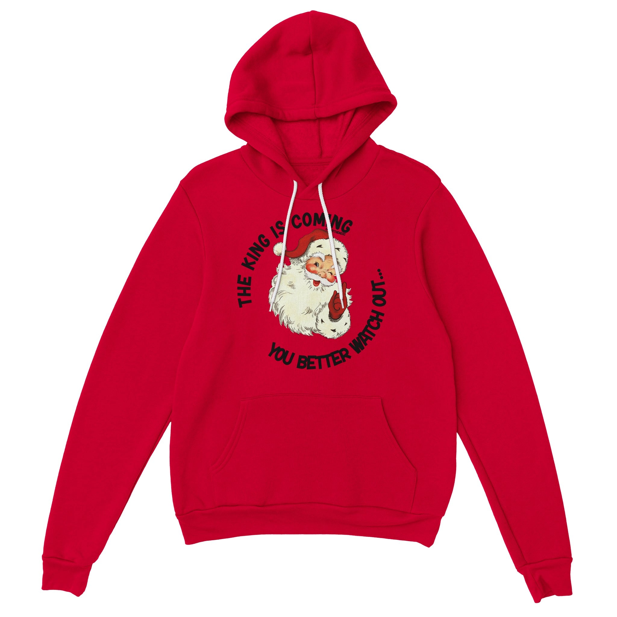 "The King is Coming" Unisex Pullover Hoodie | Bella + Canvas 3719