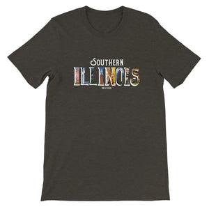 "Southern Illinois" Premium Unisex Crewneck T-shirt