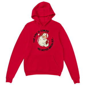 "The King is Coming" Classic Unisex Pullover Hoodie