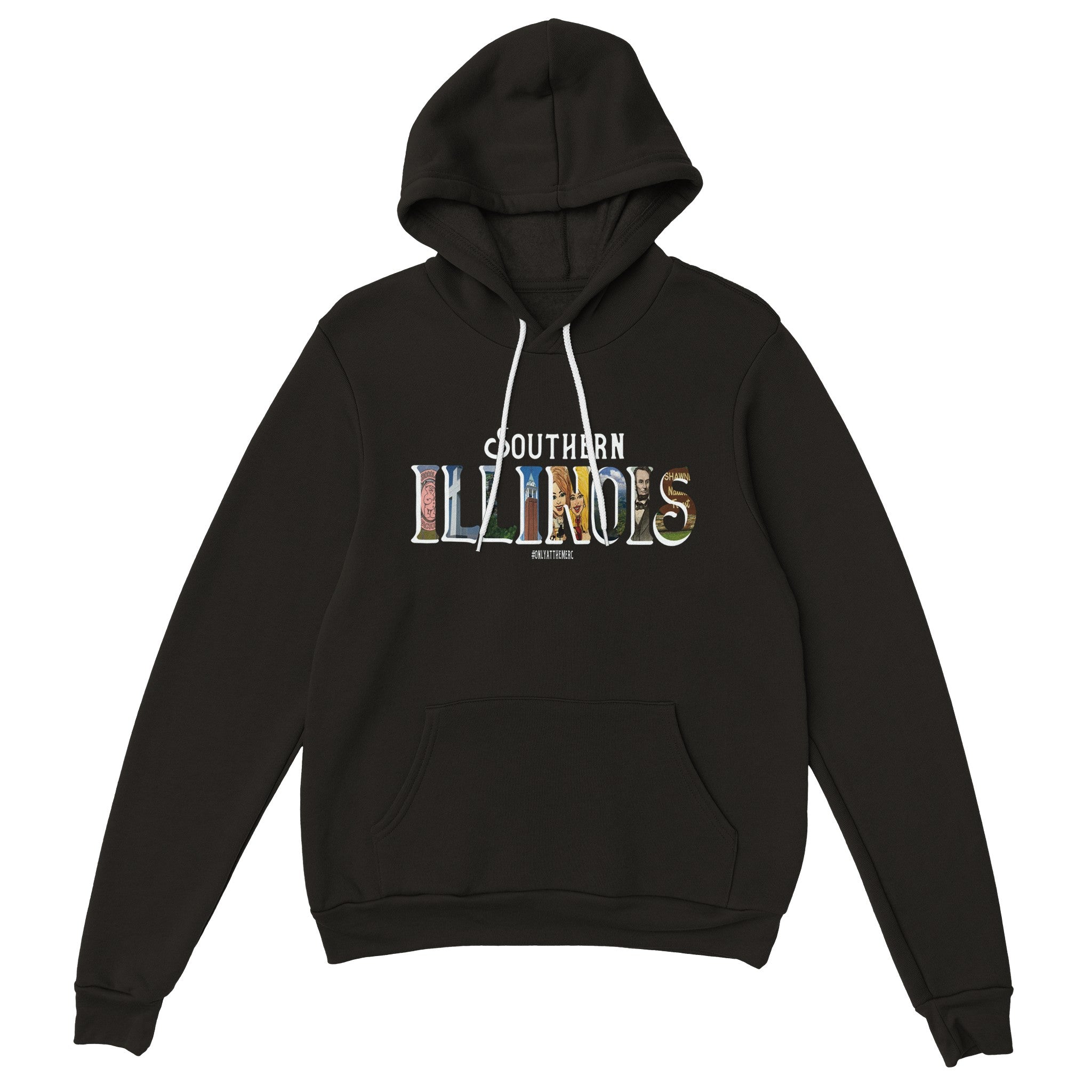 "Southern Illinois" Unisex Pullover Hoodie | Bella + Canvas 3719