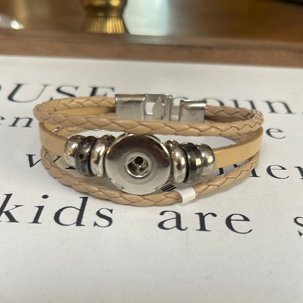 Twisted Strand Snap Bracelet
