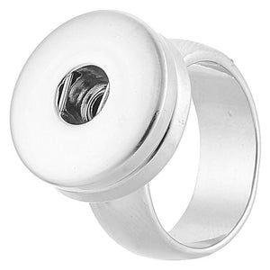 Wide Band Snap Jewelry Rings - Size 9
