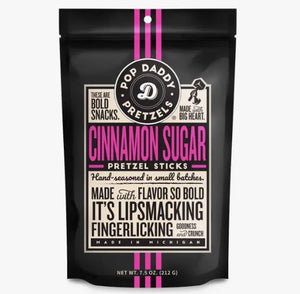 Cinnamon Sugar Pop Daddy Pretzels
