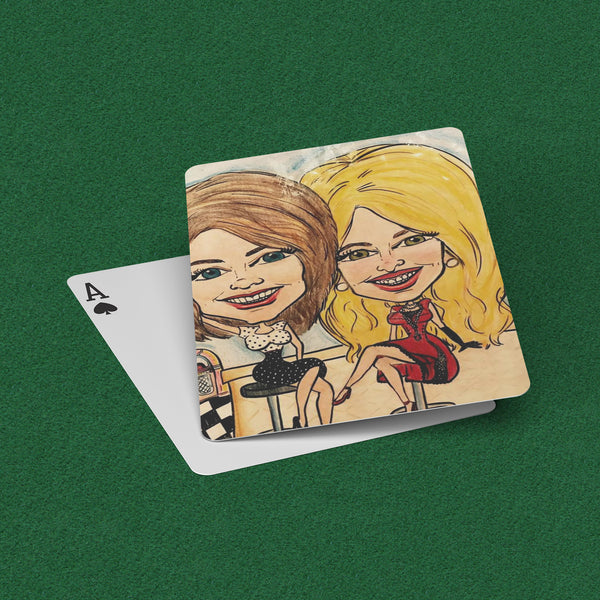 Merc Caricature Playing Cards