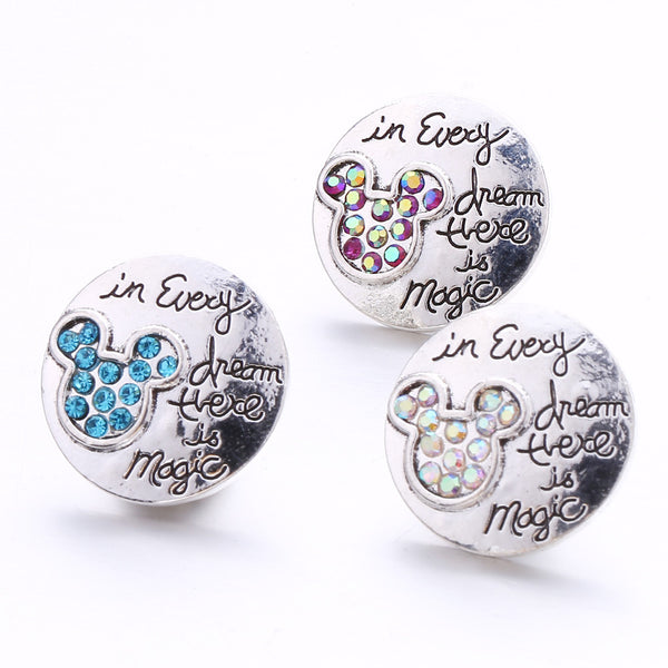 In Every Dream Mouse Jewelry Snap