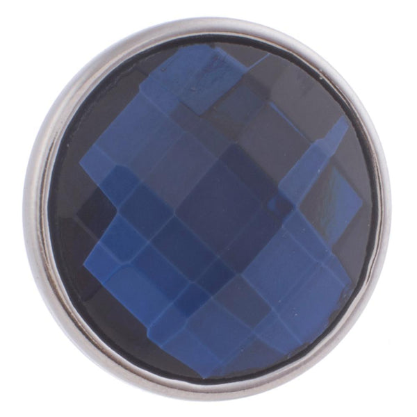 Faceted Glass Jewelry Snap
