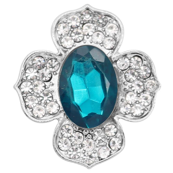 Flower Die Cut Gems Jewelry Snap