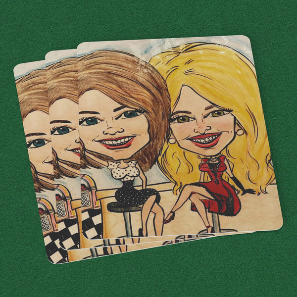 Merc Caricature Playing Cards