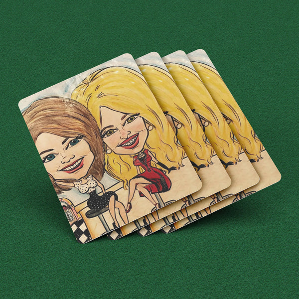 Merc Caricature Playing Cards