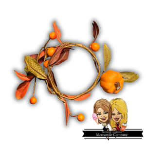 Pumpkin Candle Ring
