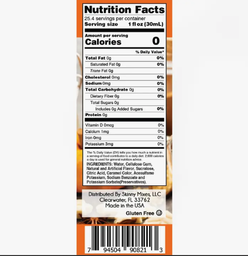 *Limited Edition* Skinny Pumpkin Spice Syrup