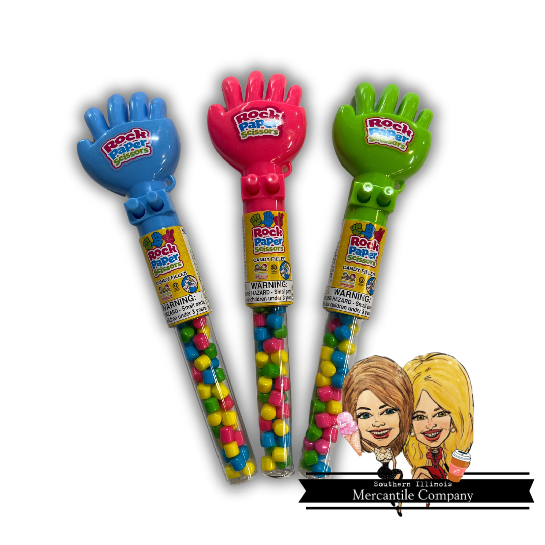 Rock, Paper, Scissors Candy