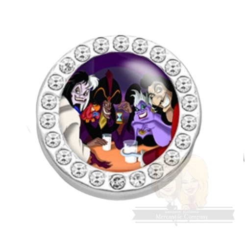 Villain Cartoon Character Jewelry Snap