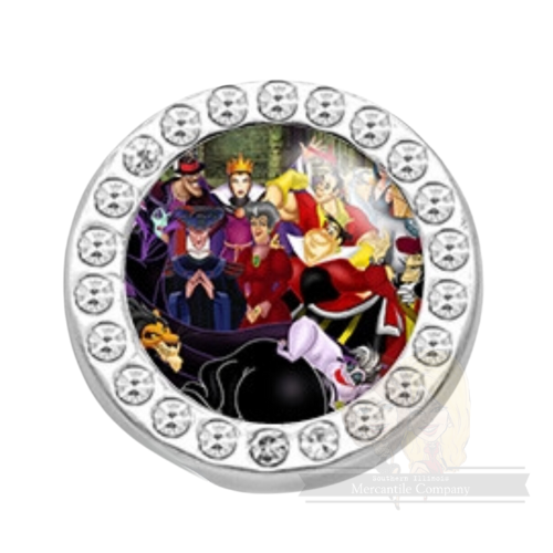 Villain Cartoon Character Jewelry Snap