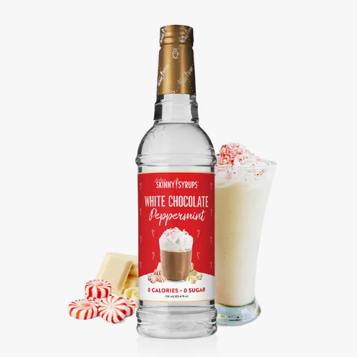 *New* Skinny White Chocolate Peppermint Syrup