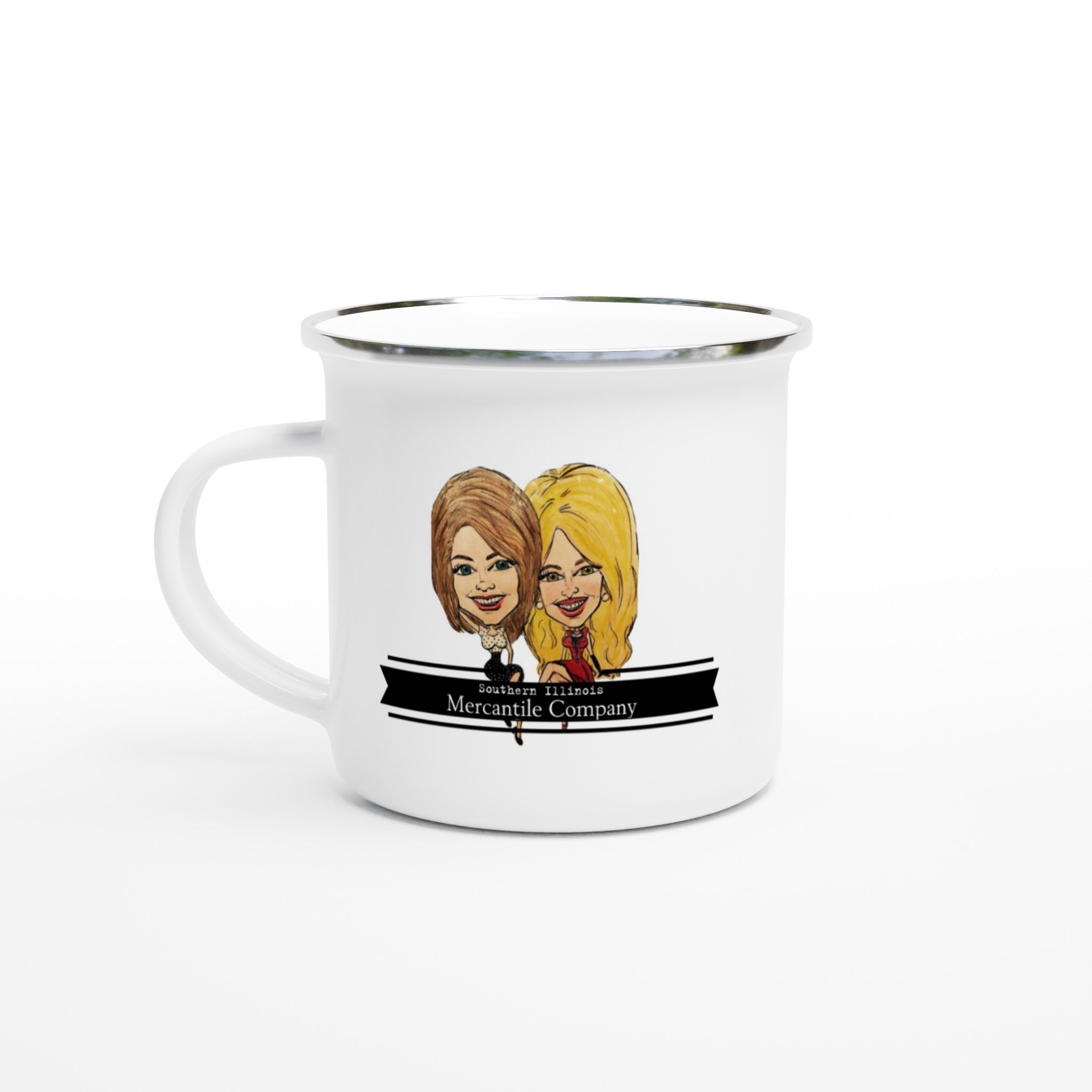 Merc Merch 12oz Enamel Mug