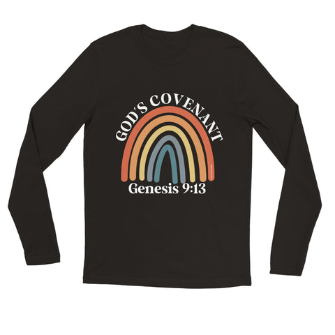 God's Covenant Rainbow Premium Unisex Longsleeve T-shirt