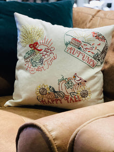Fall Harvest Time Pillow
