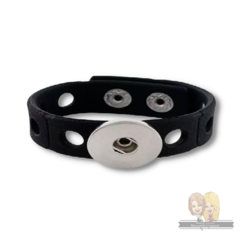 Silicone Snap Bracelet and Charms
