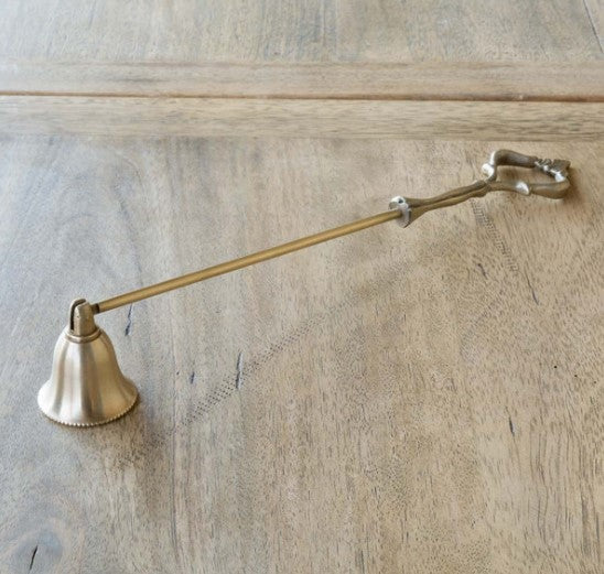 Antique Brass Candle Snuffer