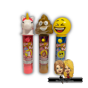 Emoji Pop with Lollipop