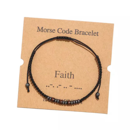 Morse Code Bracelets