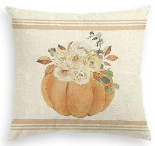 Pumpkin Bouquet Decorative Pillow
