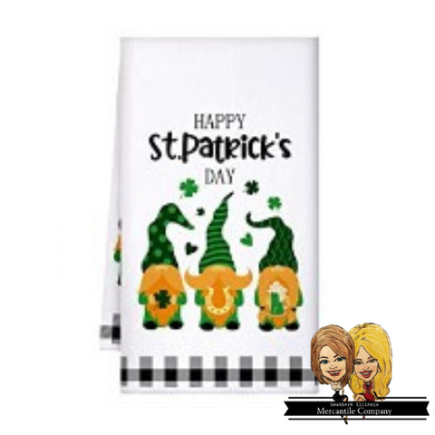 Gnome St. Patrick's Day Towel