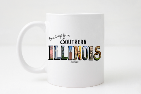 Greetings from Southern Illinois 11 oz Mug