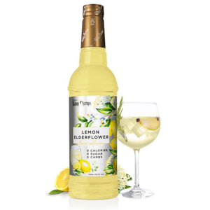 Skinny Lemon Elderflower Syrup