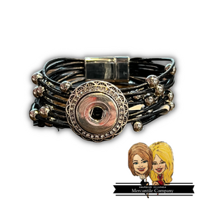 Magnetic Strand Snap Bracelet