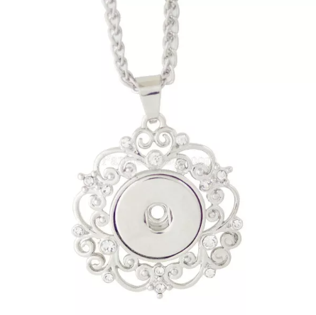 Scroll Pendant Necklace