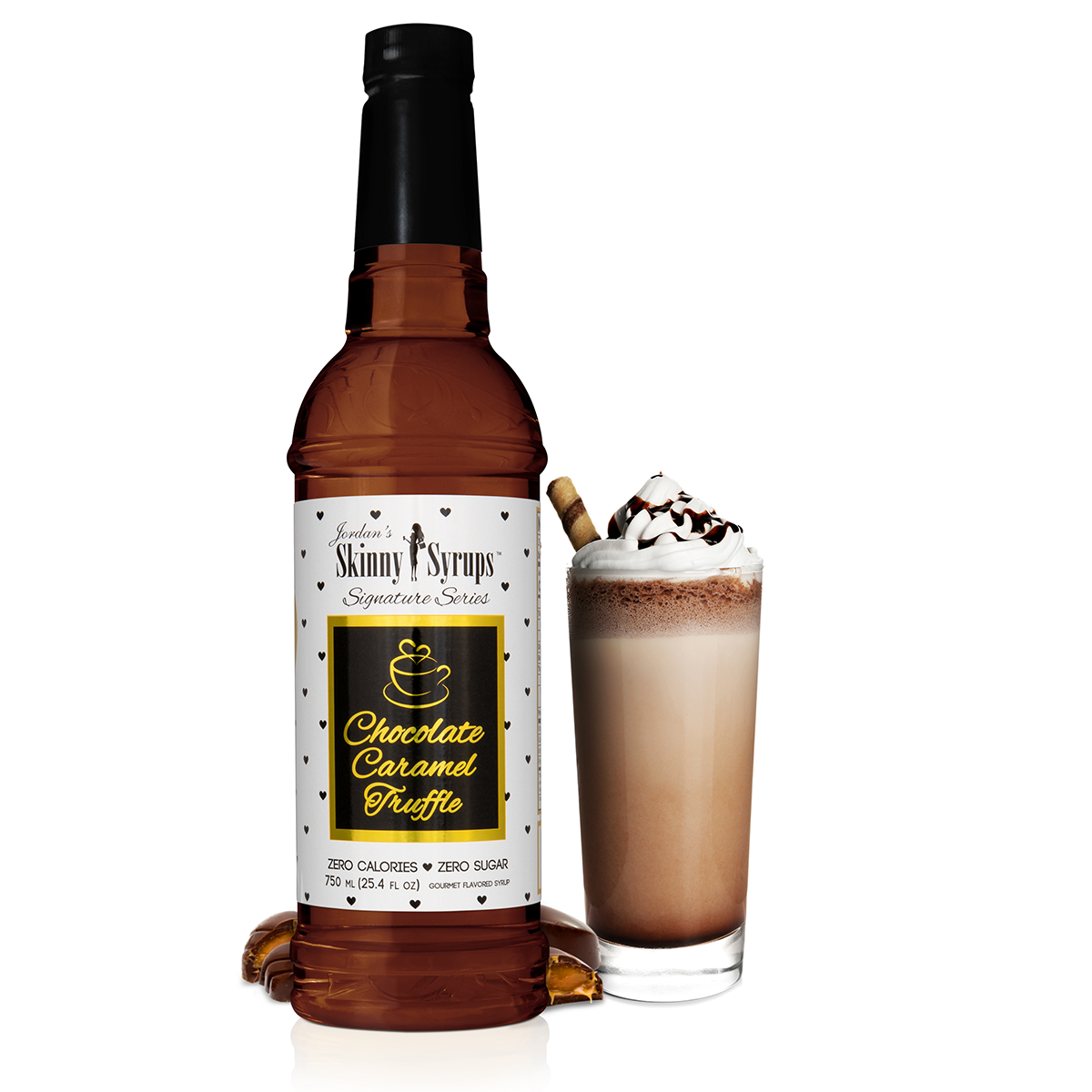 Skinny Chocolate Caramel Truffle Syrup