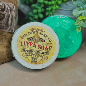 Luffa Soap -Available in 12 scents -Goat's Milk Soap
