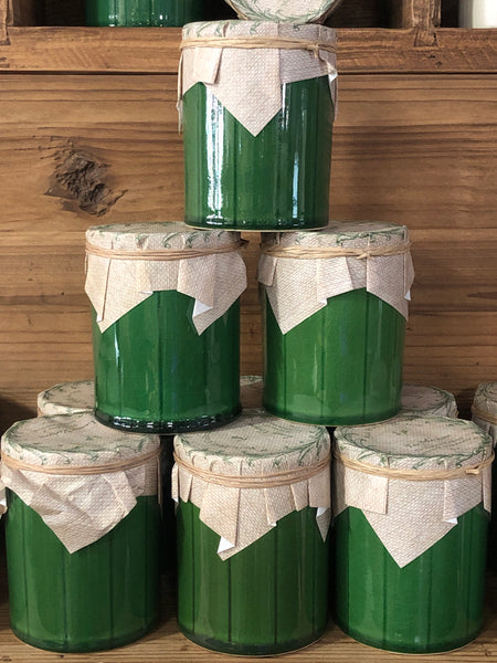 Park Hill Green Crockery Candles