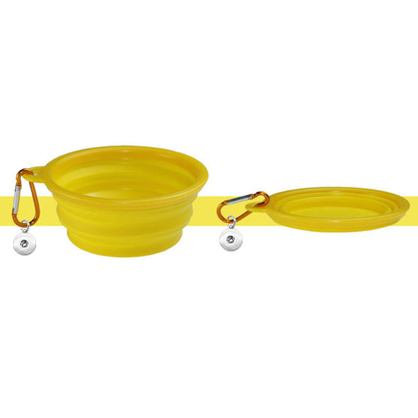 Collapsible Silicone Bowl w/Snap