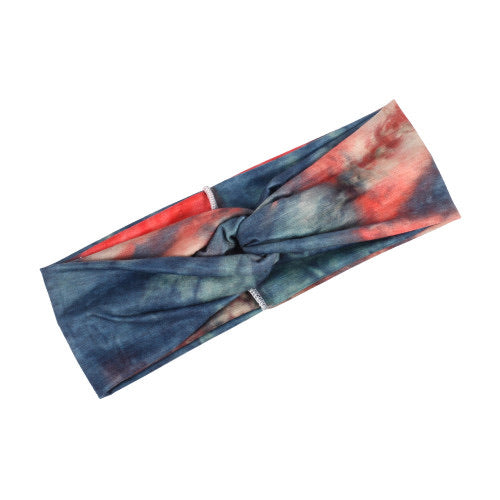 Dark Tie Dye Head Wraps