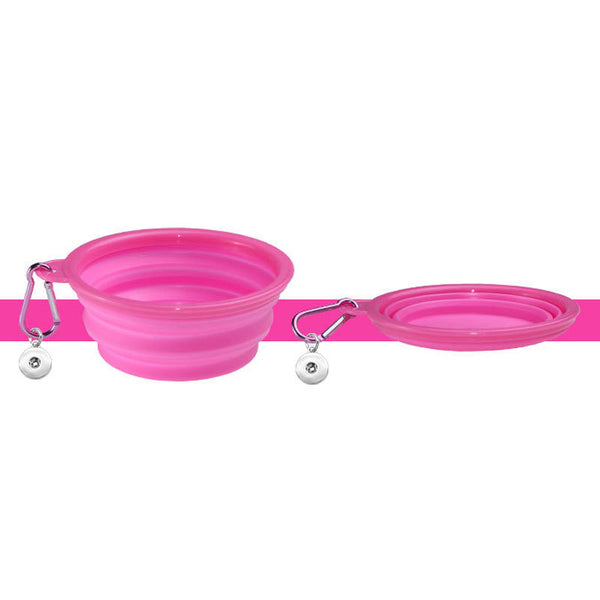 Collapsible Silicone Bowl w/Snap