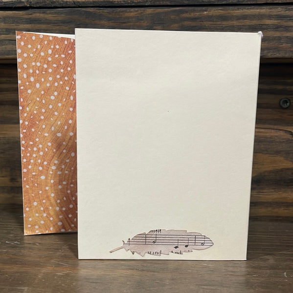 Damask Birthday Cake Card