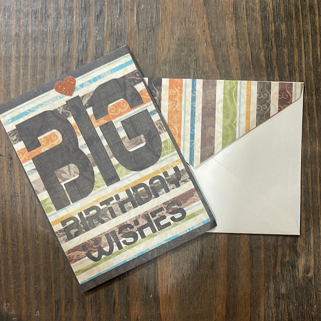 Birthday card from  big brother