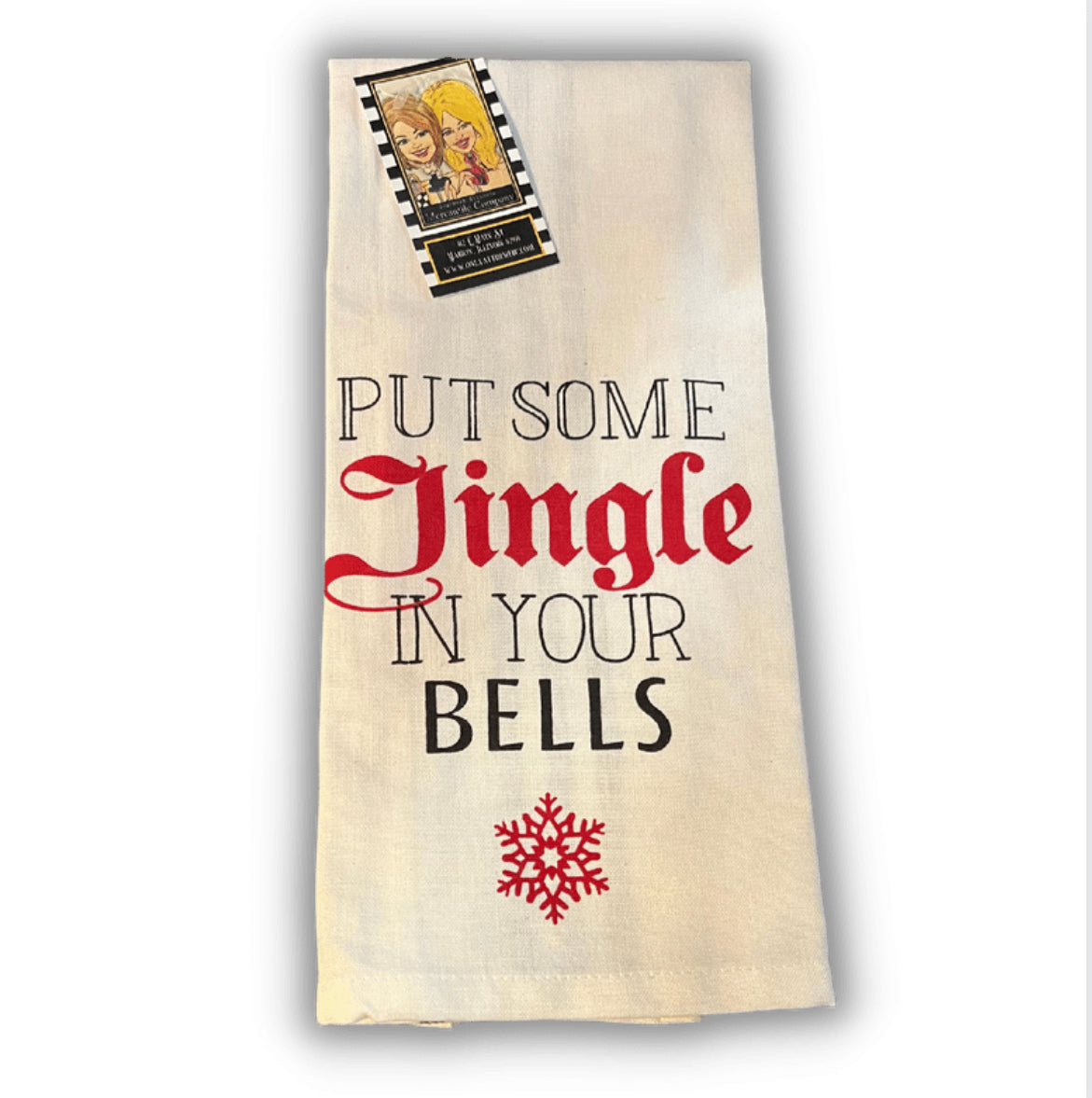 Put Some Jingle Decorative Kitchen Towel