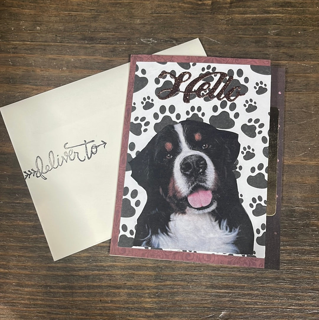 Hello Dog Card