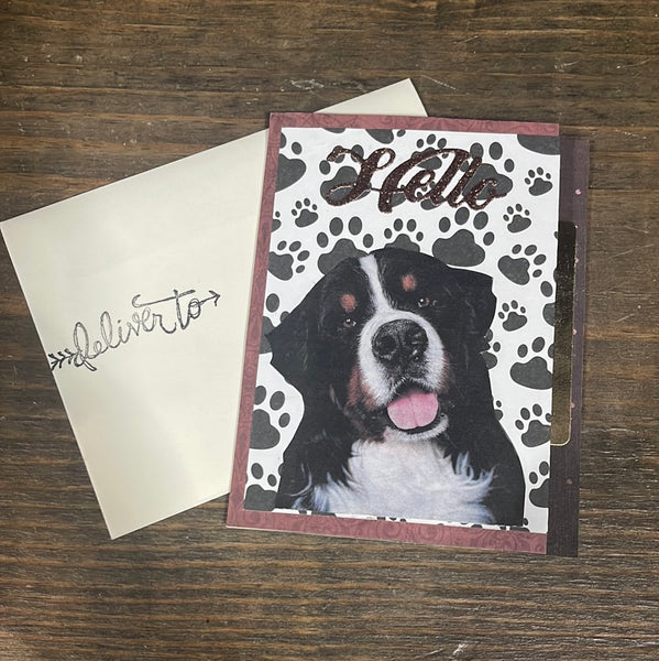 Hello Dog Card
