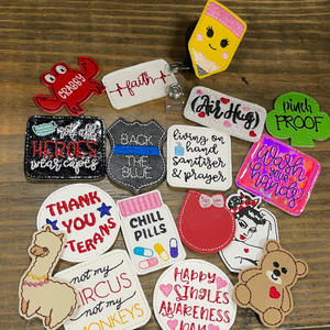 Interchangeable Badge Buddies