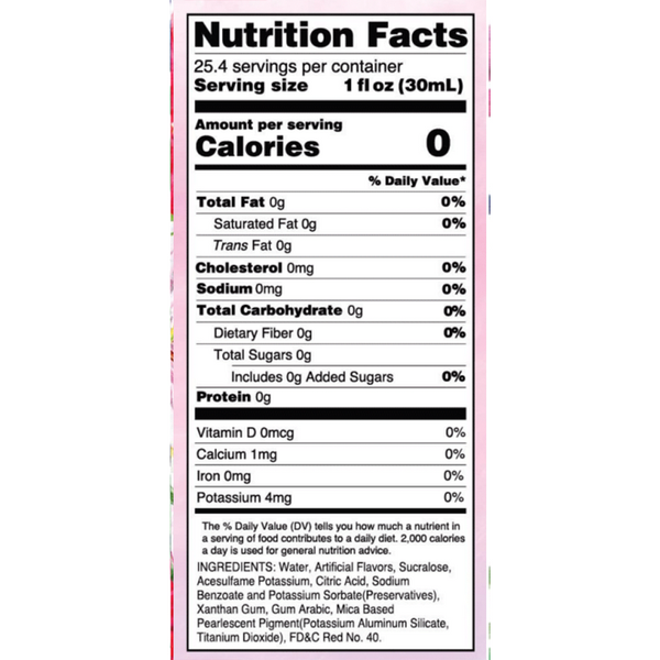 Skinny Cotton Candy Syrup
